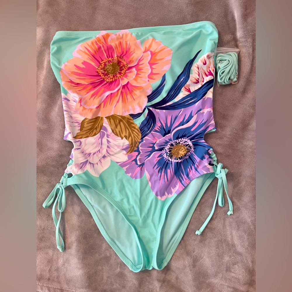Brand New Sugar Beach one piece Bathing suit
